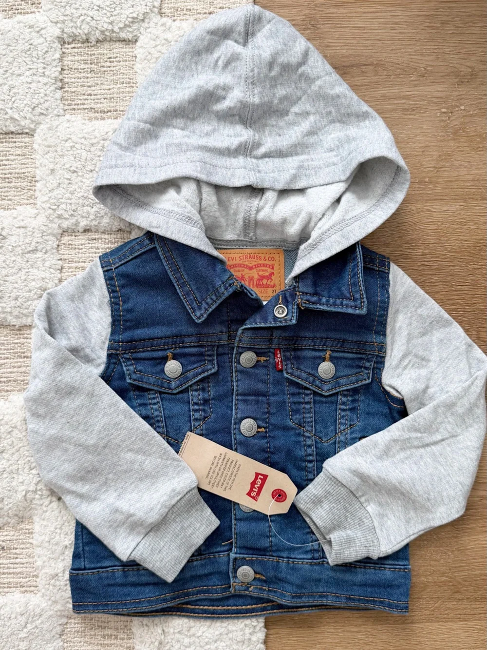 Levi’s Toddler Boys’ Indigo Trucker Jacket